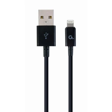 Gembird CC-USB2P-AMLM-2M 8-pin charging and data cable 2m Black