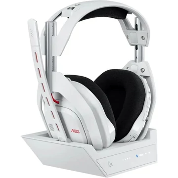 Logitech A50 Gen 5 vezeték nélküli fehér headset + bázisállomás fehér