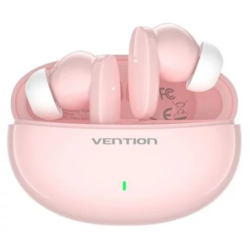 FÜLHALLGATÓ SPORT (TWS,USB-C,Mic Wifi headset,Pink), Vention