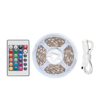 LED szalag RGB,(távirányítós), 5m, Vention