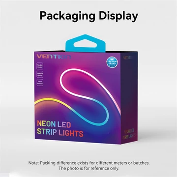 LED szalag NEON,(távirányítós), 2m, Vention