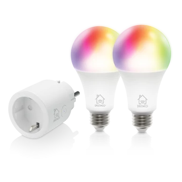Szett SMART HOME SH-KIT01 kezdő 1xAljzat, 2xIzzó, Deltaco