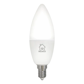 Izzó SMART HOME SH-LE14CCTC, E14, gyertya, Deltaco