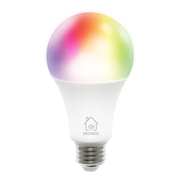Izzó SMART HOME SH-LE27RGB LED, E27, WIFI, 9W, Deltaco