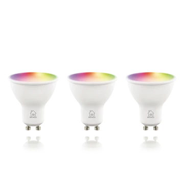 Izzó SMART HOME SH-LGU10RGB-3P LED GU10 spot 5W 3db Deltaco
