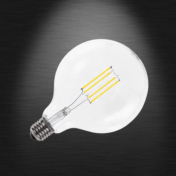 LED FILAMENT G125 E27 7W 2700K fényforrás