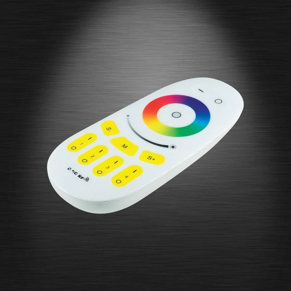 REMOTE CONTROLLER FOR RGB 4 ZONE 12V 3x6A RF távirányító LED szalaghoz