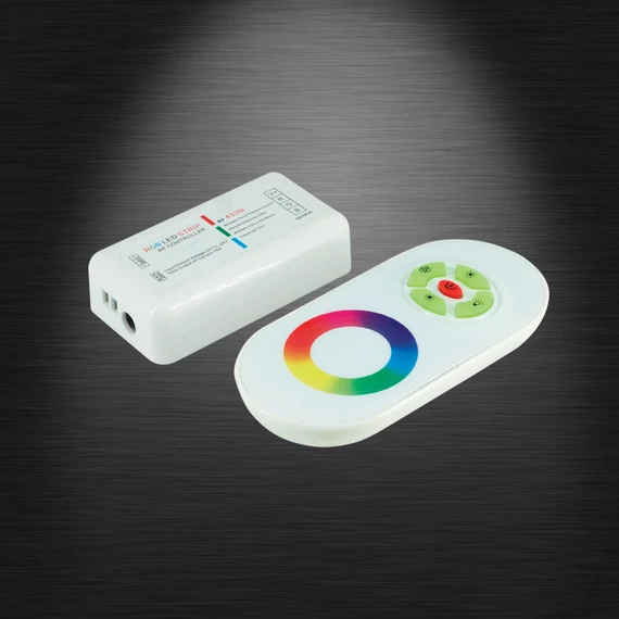 TOUCH CONTROLLER RGB  12V 3x6A RF fényerőszabályozó távirányítóval