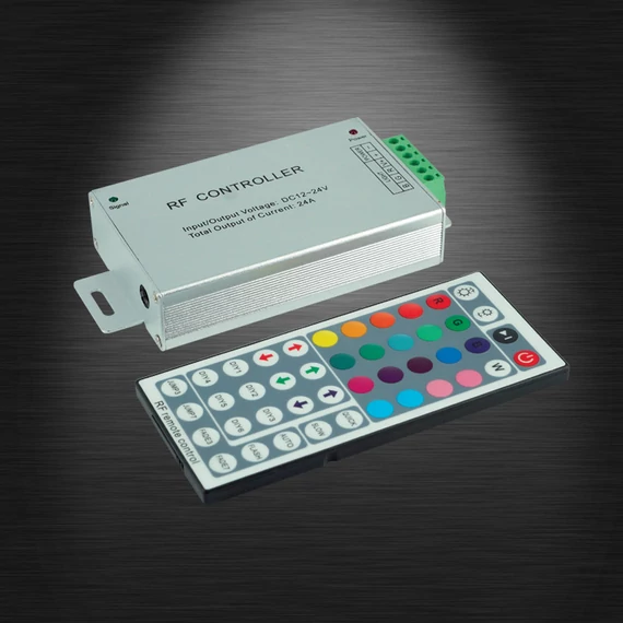CONTROLLER FOR RGB 12V 3x8A 44 KEYS RF távirányító LED szalaghoz