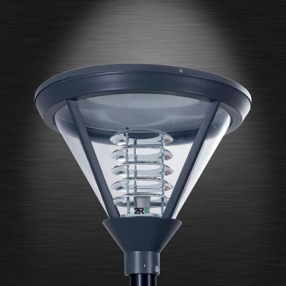 MACAO HH LED park lámpatest búrával E27 foglalattal