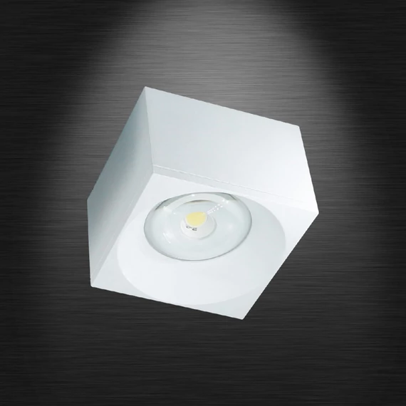 LED FTS S1605 12W felületre szerelhető mélysugárzó szögletes fehér