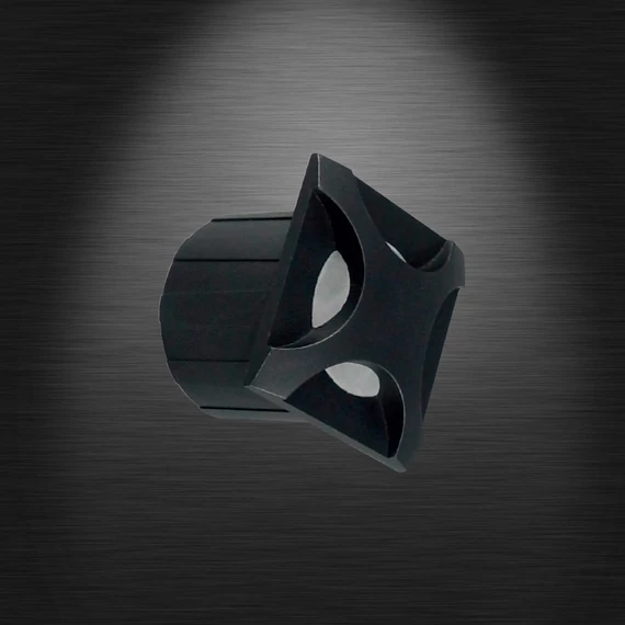 LED STAIR 09 3W süllyesztett lámpatest fekete