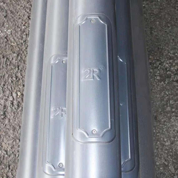 STS POLE 4M/2 galvanizált 2 részből álló lámpatartó oszlop 4m