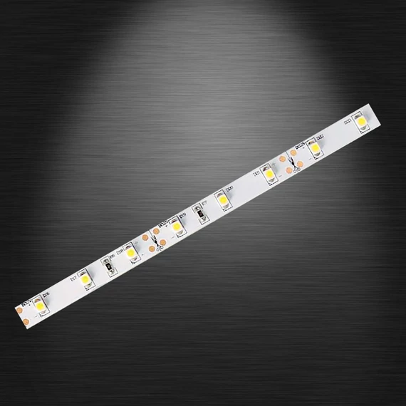 LED szalag 60 3528 sárga IP20 DC12V, 5m/tekercs