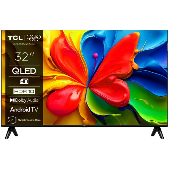 TCL 32S4K 2K QLED Televízió 81cm HD HDR Android TV