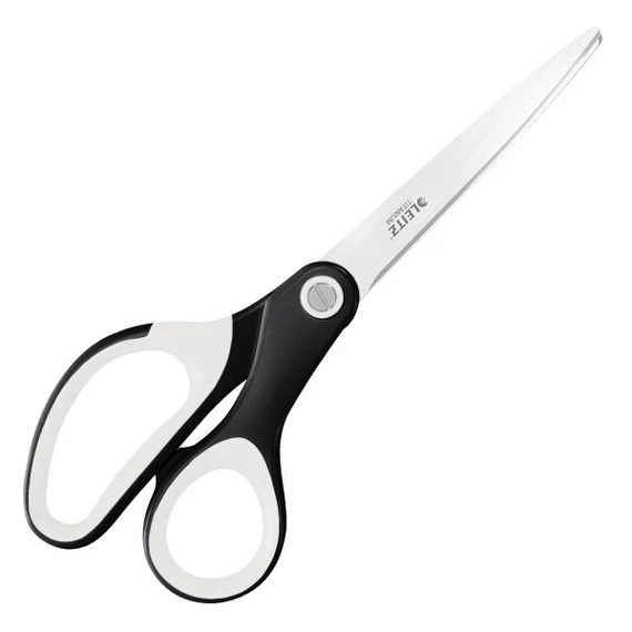 Olló, irodai, 20,5 cm, LEITZ 