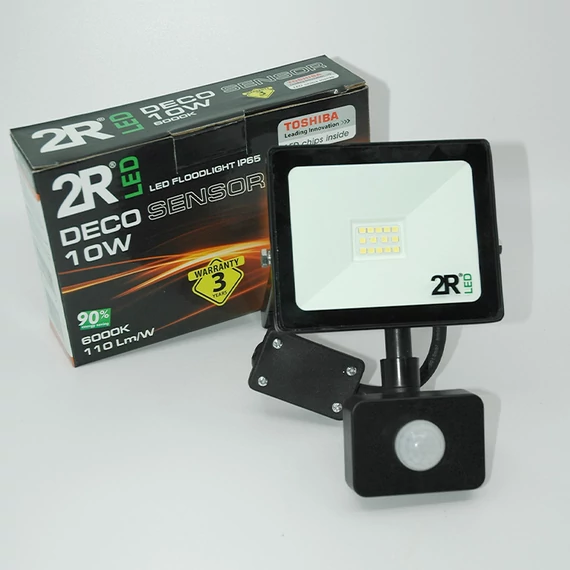 DECO LED SENSOR reflektor mozgásérzékelővel 20W 6000K