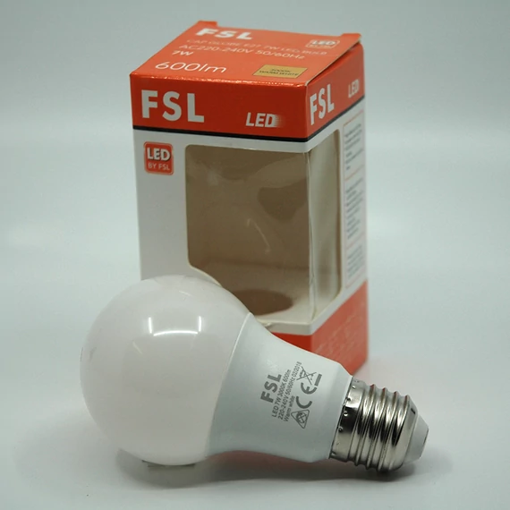 LED CAP GLOBE A60 E27 12W 4000K körte fényforrás
