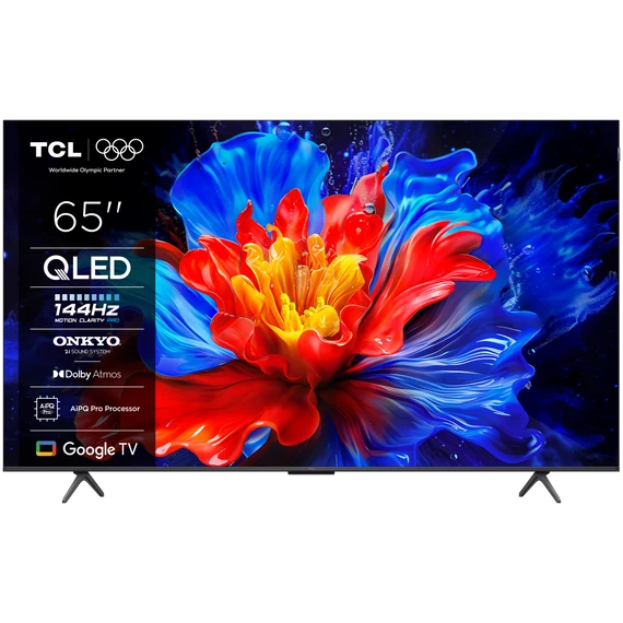 TCL 65P8K LED Televízió 165cm 4K QLED HDR Google TV