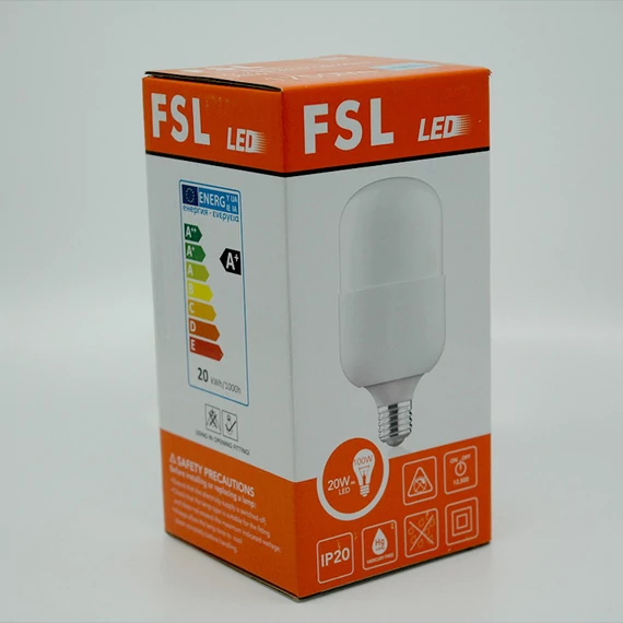 LED CAP T80 E27 20W 6500K fényforrás