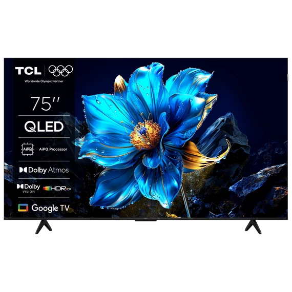 TCL 75P7K LED Televízió 189cm 4K QLED HDR Google TV