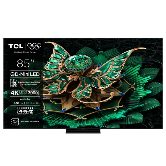 TCL 85C7K LED Televízió 215cm 4K QD-MiniLED HDR Google TV