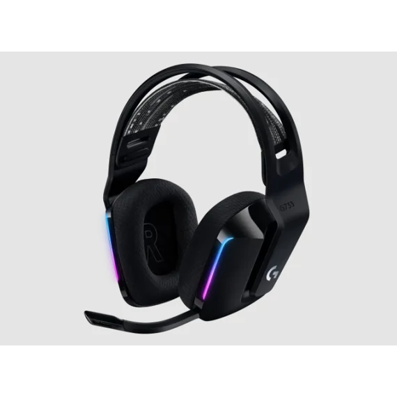 Logitech G733 Lightspeed Wireless RGB fekete gamer headset