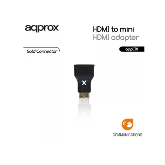 APPROX Átalakító - HDMI to mini HDMI adapter