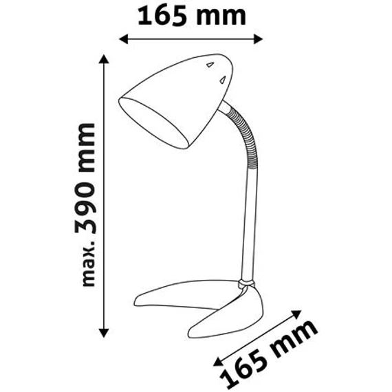 Asztali lámpa,C-talp, AVIDE 