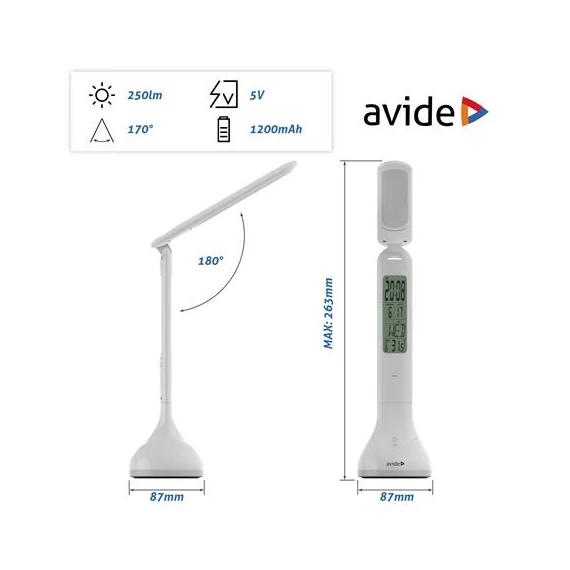 Asztali lámpa, LED, 4W, AVIDE 