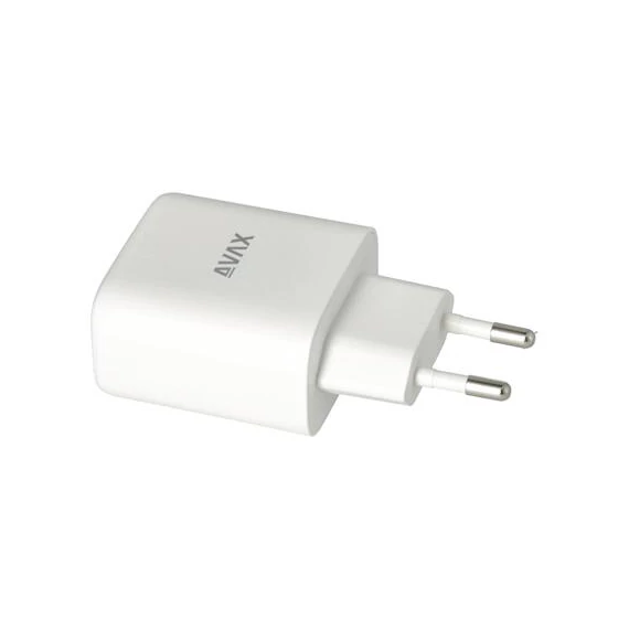 Hálózati töltő, GaN, USB-A + USB-C, AVAX 