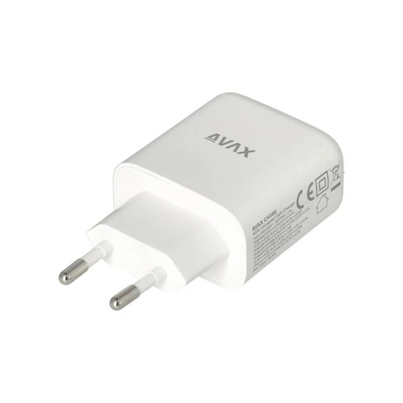 Hálózati töltő, GaN, USB-A + USB-C, AVAX 