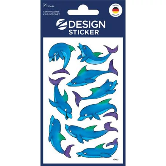 Matrica, papír, 2 ív, 76x120 mm, AVERY ZWECKFORM, 