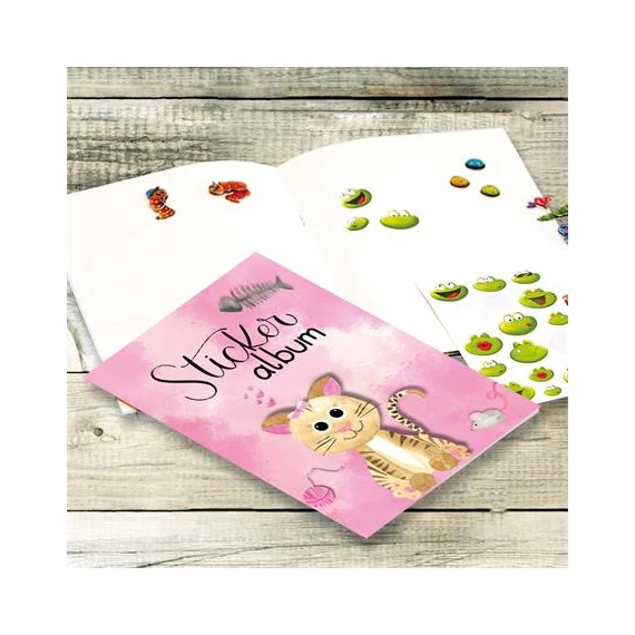 Matricagyűjtő album, A5, AVERY ZWECKFORM, cica