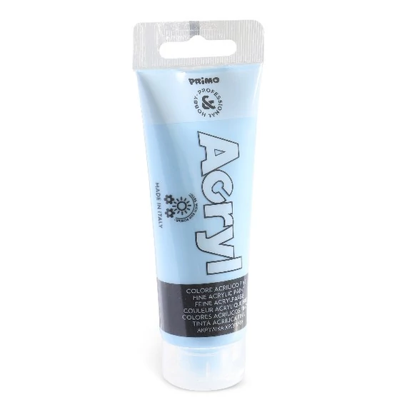 Akrilfesték PRIMO 75 ml pasztell kék