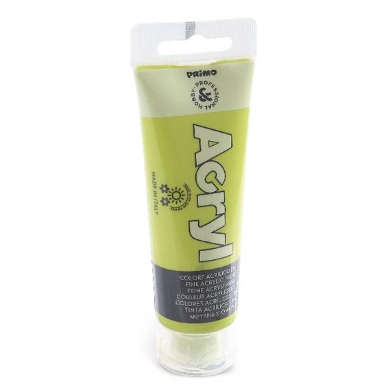 Akrilfesték PRIMO 75 ml világoszöld