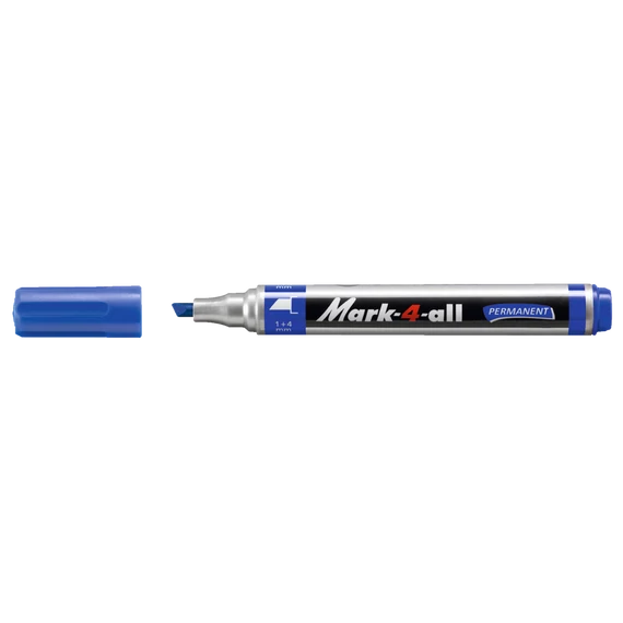 Permanent marker 1-4mm, vágott S Stabilo Mark-4-all 653/41 kék