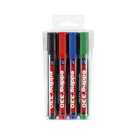 Alkoholos marker készlet, 1-5 mm, vágott, EDDING 