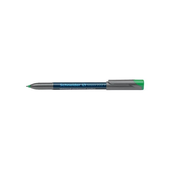 Alkoholos marker, OHP, 0,7 mm, SCHNEIDER "Maxx 222 F", zöld