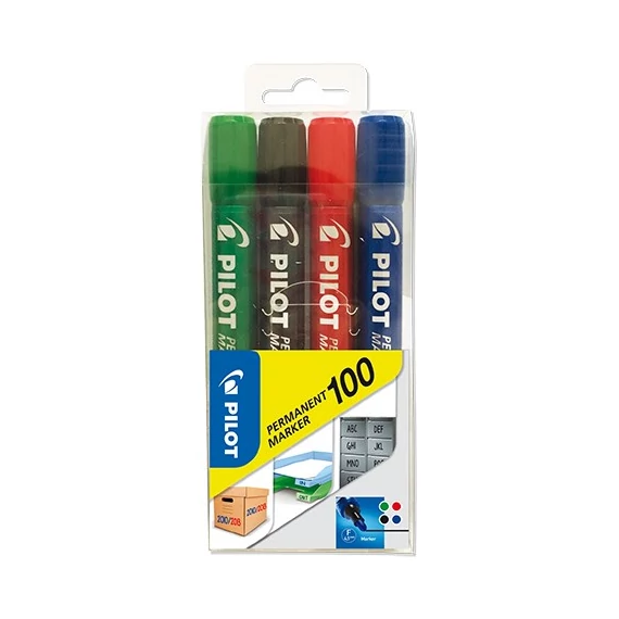 Alkoholos marker, 1-4,5 mm, kúpos, PILOT 