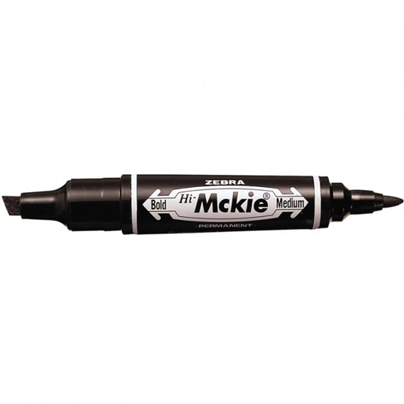 Permanent marker Zebra HI MCKIE fekete