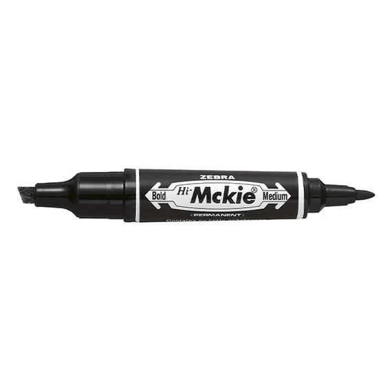 Permanent marker Zebra HI MCKIE fekete