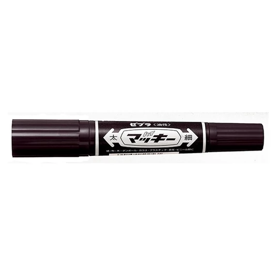 Permanent marker Zebra HI MCKIE fekete