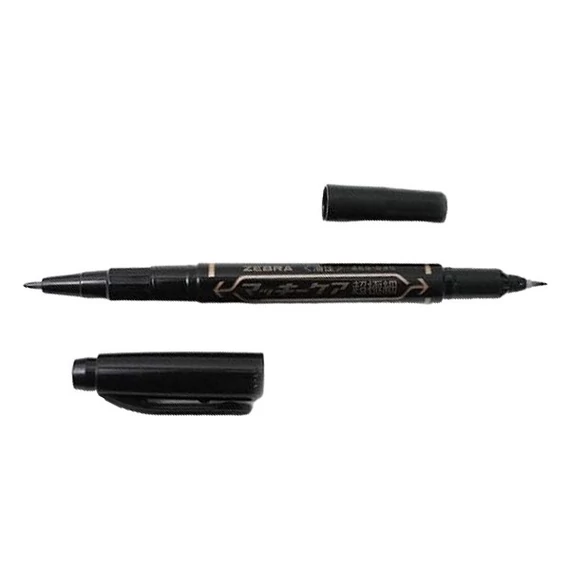 Permanent marker Extra fine Zebra MCKIE CARE fekete