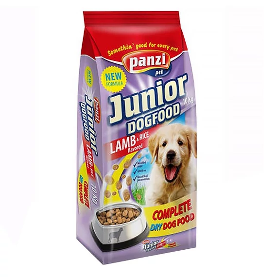 Állateledel száraz PANZI Regular junior kutyáknak bárányhússal 2kg