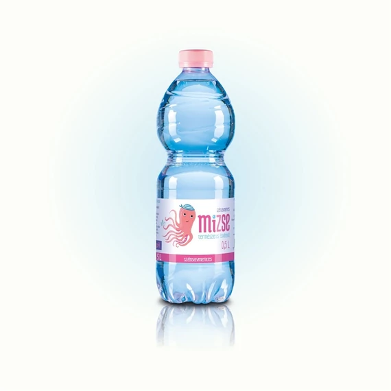 Ásványvíz, szénsavmentes, MIZSE, 0,5 l