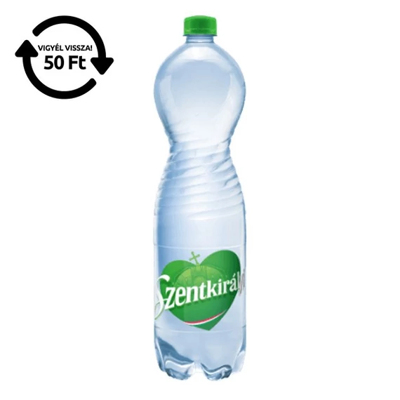 Ásványvíz, enyhe, SZENTKIRÁLYI,  1,5 l