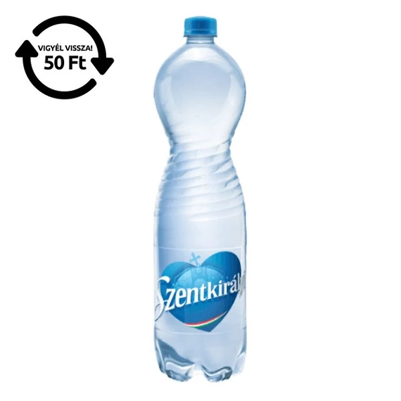 Ásványvíz, szénsavas, SZENTKIRÁLYI, 1,5 l
