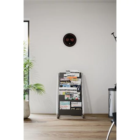 Falióra, LED kijelzős, 30 cm, ALBA 