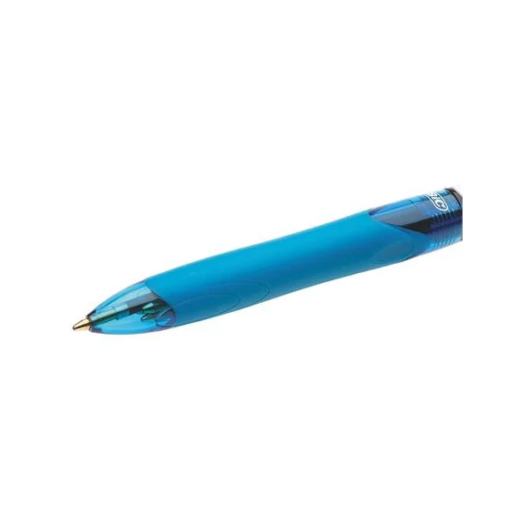 Golyóstoll, 0,32 mm, nyomógombos, négyszínű, BIC 